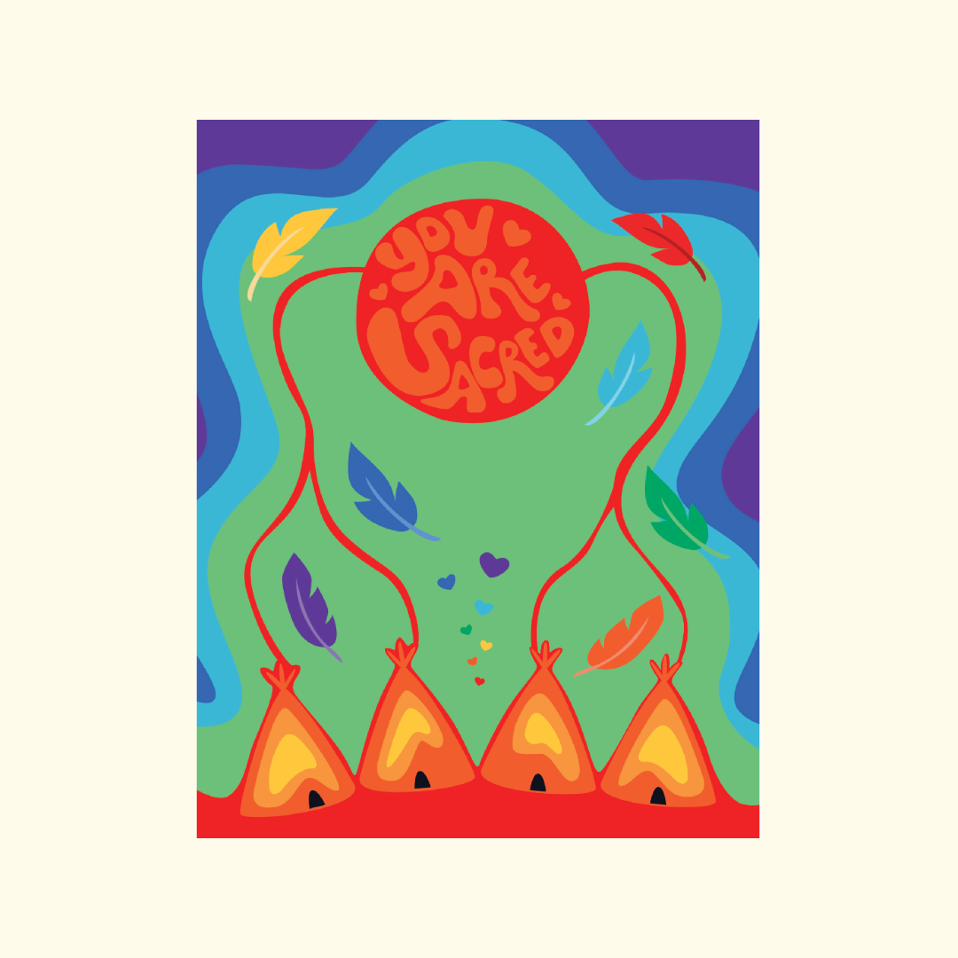 Sacred Tipi Art Print