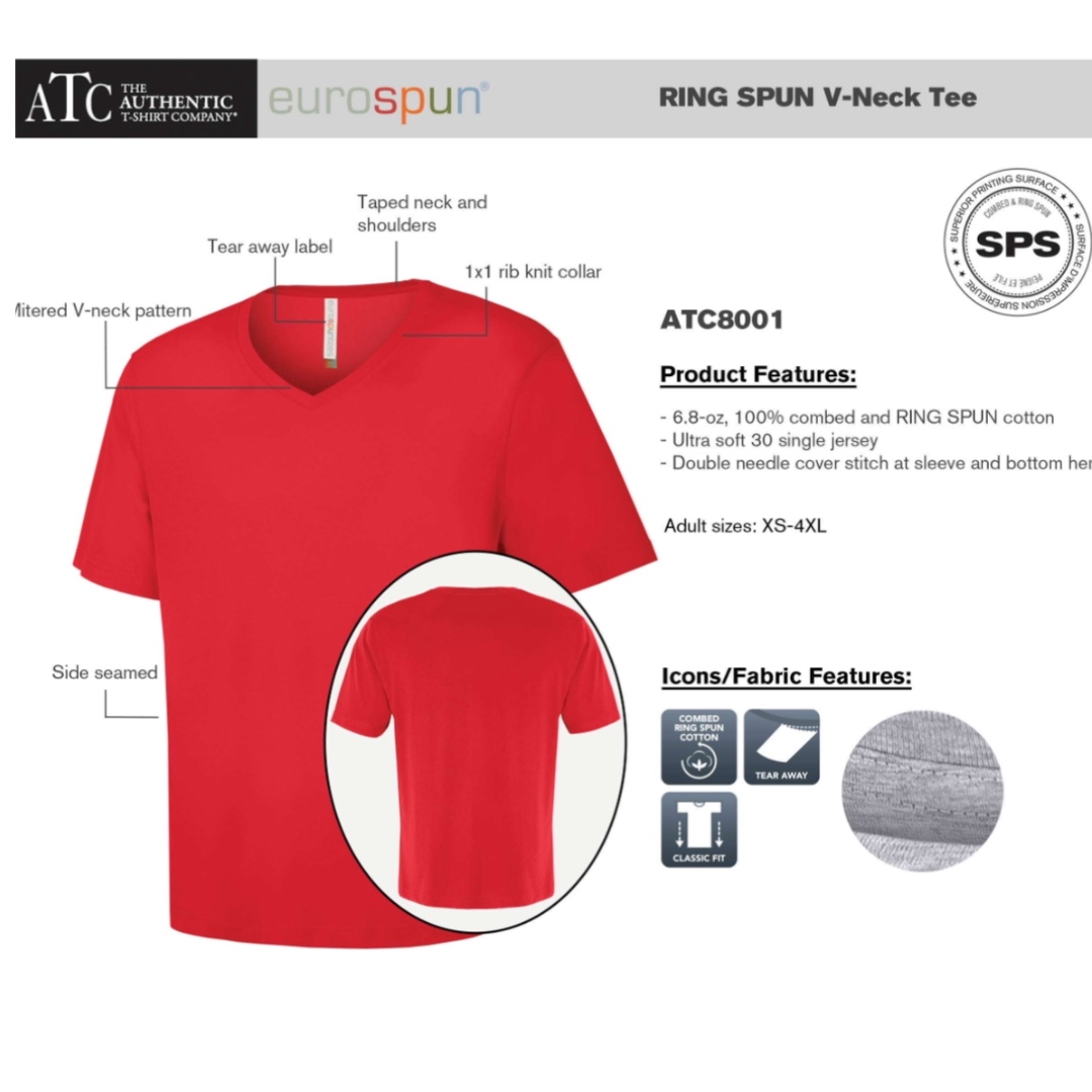 V Neck T-Shirt - I Care About Your Pronouns