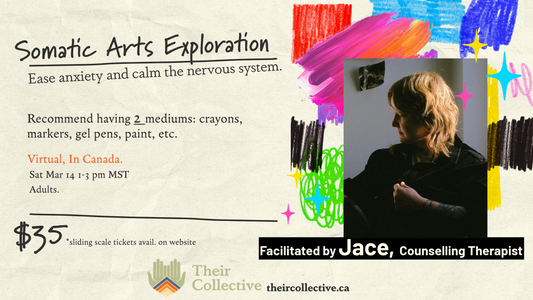 Somatic Arts Exploration. Learn to decrease anxiety with sensory expression.