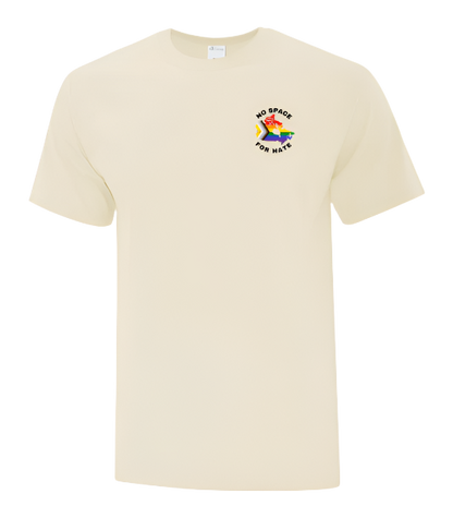 T-Shirt - No Space For Hate Canada Map (Small Graphic)