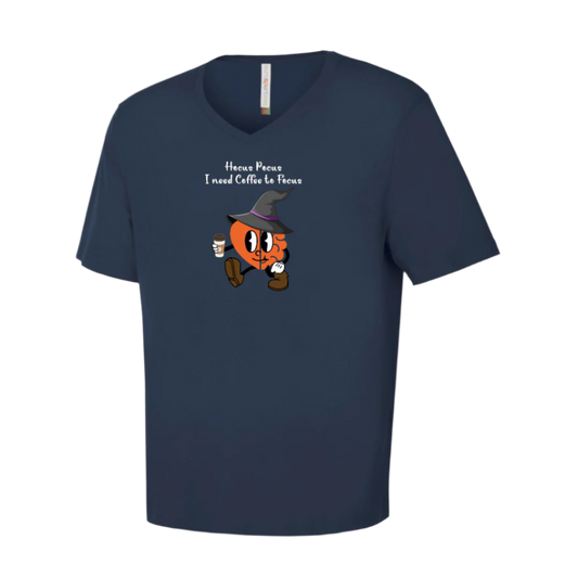 V Neck T-Shirt - Hocus Pocus