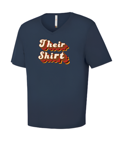 V Neck T-Shirt - Their Shirt