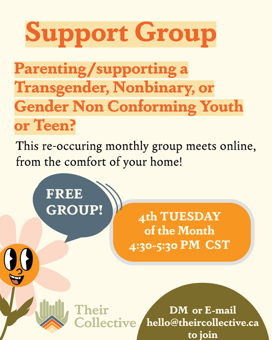 Parenting Transgender, Nonbinary, & Gender Non-Conforming Youth & Teens Support Group