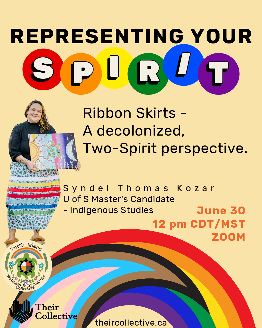 Representing Your Spirit. Ribbon Skirts -a Decolonized & Two-Spirit Perspective.