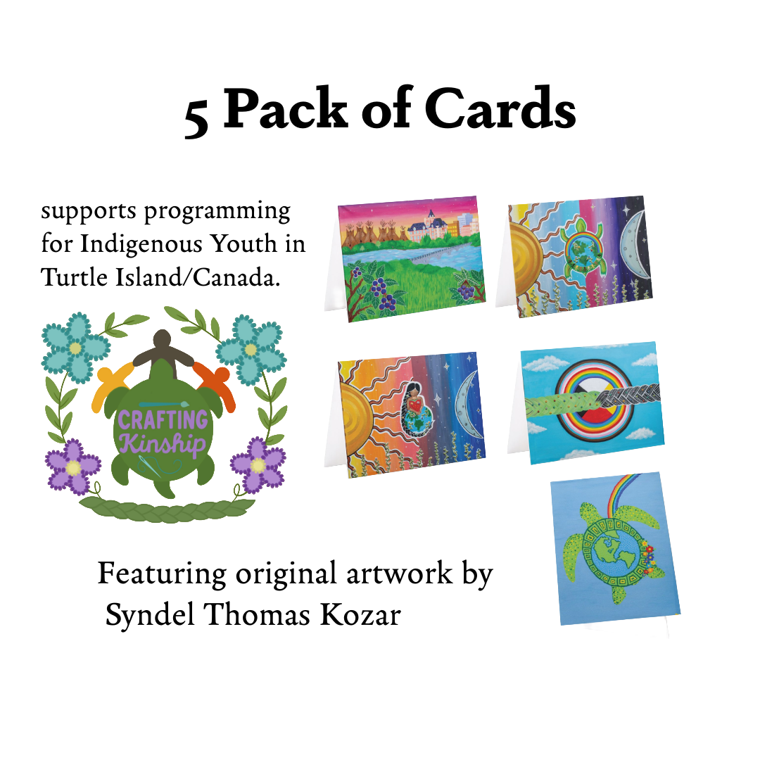 5 Pack of Indigenous Art Cards