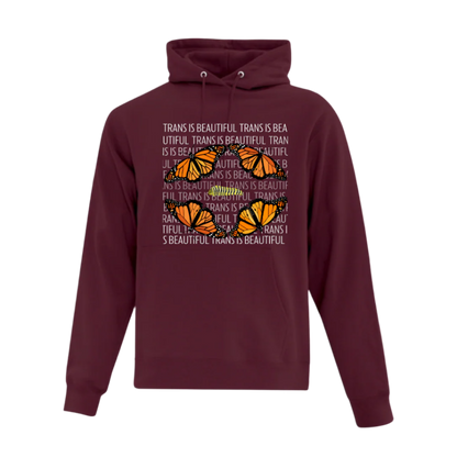 Hoodie - Trans is Beautiful.
